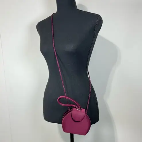 La Regale Mini Clutch Crossbody Cocktail Evening Purse Art Deco Style 5” Purple