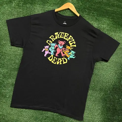 Grateful Dead The Dancing Bear Rock Band Tee L