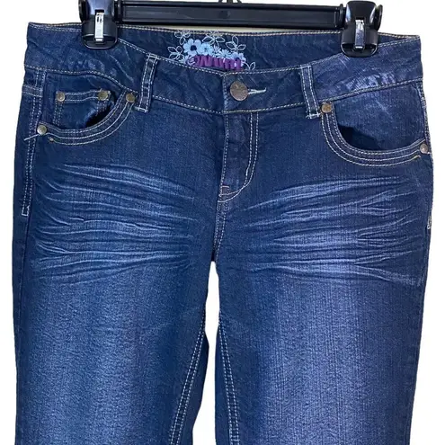 Y2K Wurl Flare Denim Jeans Size 9R Blue
