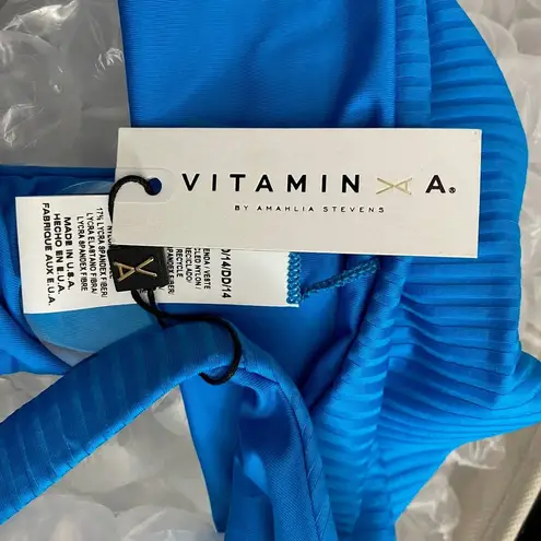 Vitamin A California High-Leg Bottoms Blue