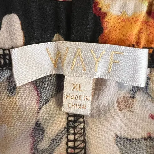 WAYF Floral Wide Leg Pant Size XL