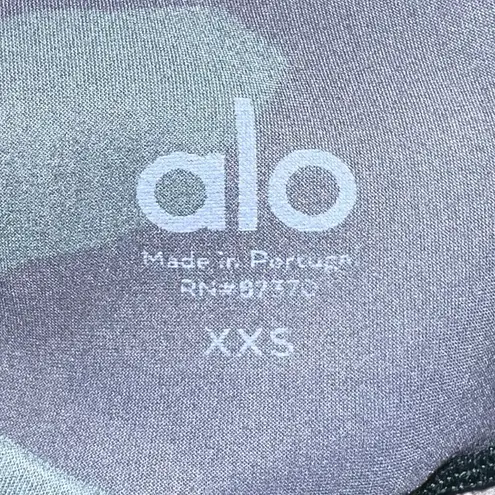 Alo Yoga  Camo Vapor Leggings Womens Size XXS High Waist Athleisure Gym Workout