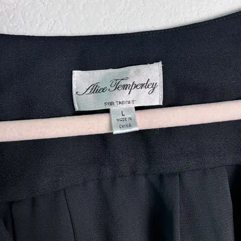 Alice Temperley x Target Vintage Black Knee Length Dress Long Sleeves Large