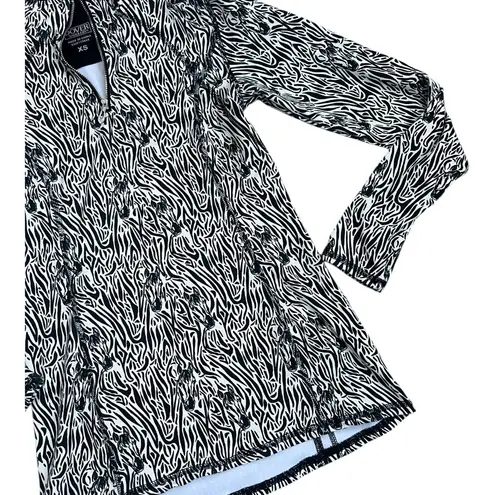 Dover Saddlery Serengeti Quarter Zip Black Size XS