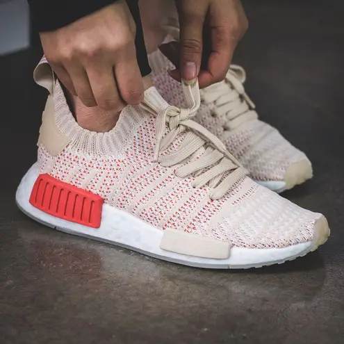 Adidas women NMD R1 STLT Tan Size 7 75 55 Off Retail From Madi
