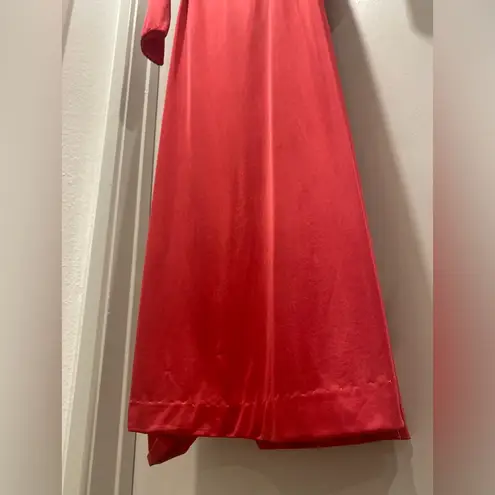 VTG Gilead 70s Fuchsia Hot Pink Deep V