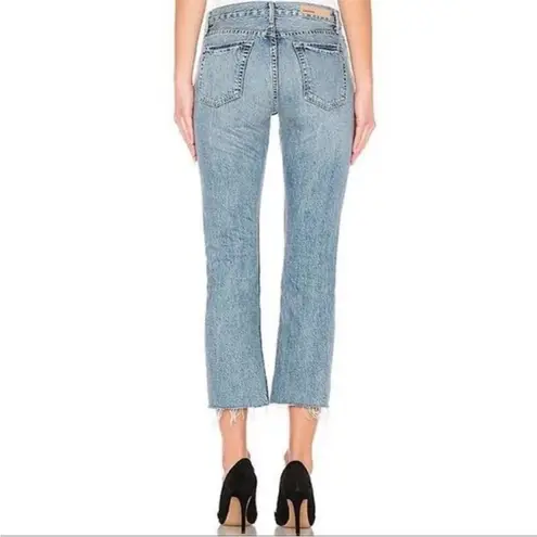 GRLFRND Tatum Cropped Micro Boot Jeans in Late Night Size 27