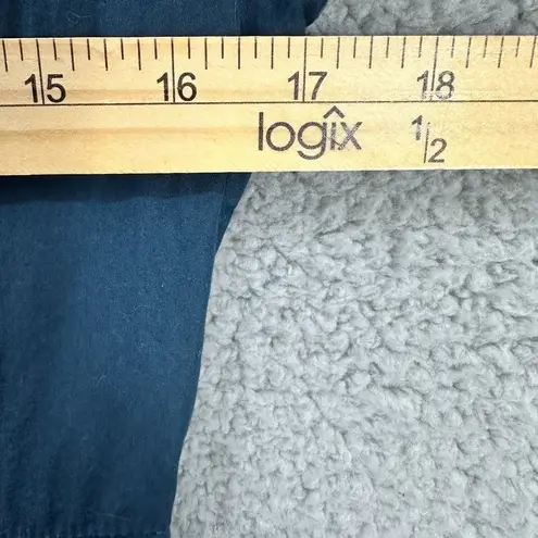 Virna Dro โ Blue Cotton Shirt Dress Women's 40 Artsy Minimalist Boho Chic Italy Size M