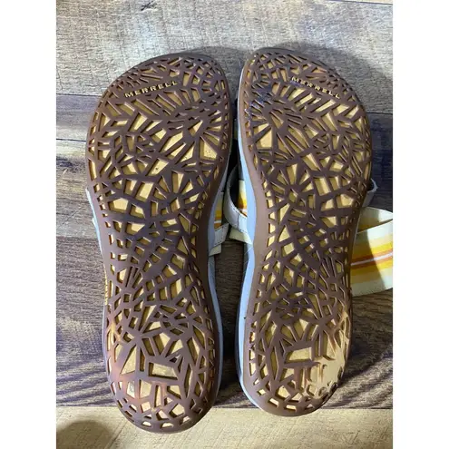 Merrell  Zinnia‎ Silver Lining Flax Sandals Womens Size US 11 Yellow