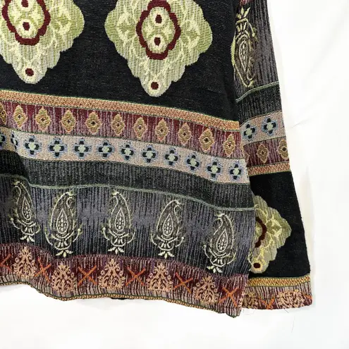 Jane Ashley XL Tapestry Jacket Cottagecore Cowgirl Southwest Button Western 1773