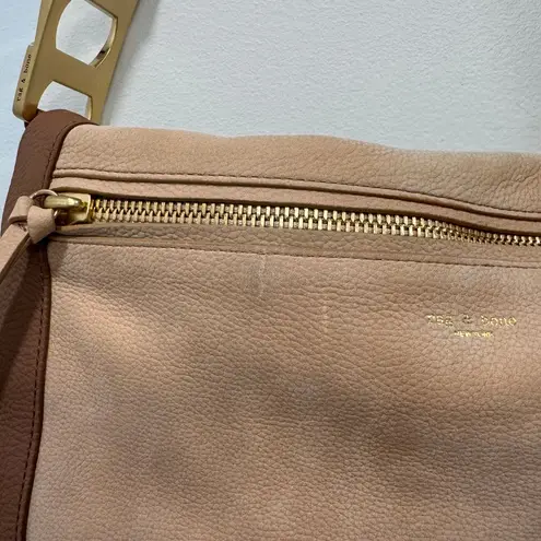 Rag and Bone Rag‎ & Bone Leather Messenger Bag Gold Chain Large Purse Leather Olympus Flap thumbnail 4