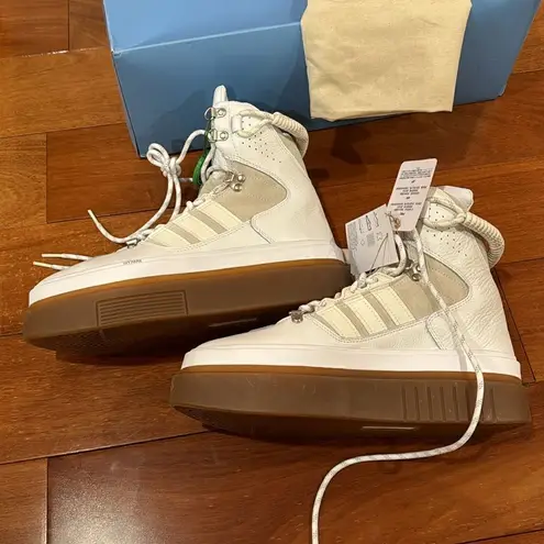 Ivy Park NWT Adidas x High Top Platform Sneaker Icy Park Beyonce White 9.5