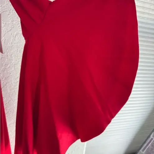 Bailey 44 Elegant Red Bell Sleeve Dress NWT