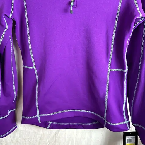 Avalanche Outdoor Women's Quarter Zip Pullover Purple Size Medium