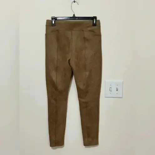 Spanx ‎ Faux Suede Leggings Medium Petite