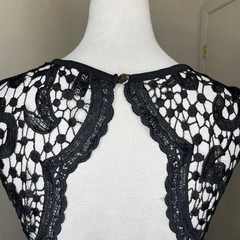 Zanzea Sleeveless Black Lace Romper Jumpsuit Cutout Sexy Back w/Pockets 3X