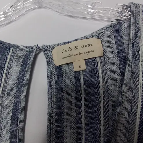 Cloth & Stone  stripe sleeveless jumpsuit size small - Image 5