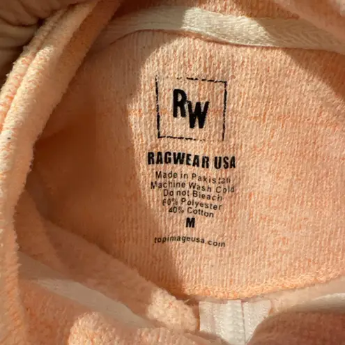 Bethany Beach embroidered French women’s jacket peach size medium preowned