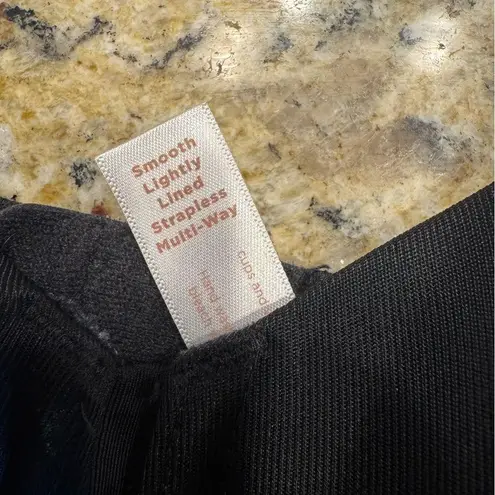 Cacique Lane Bryant Black multiway Strapless Bra 44G