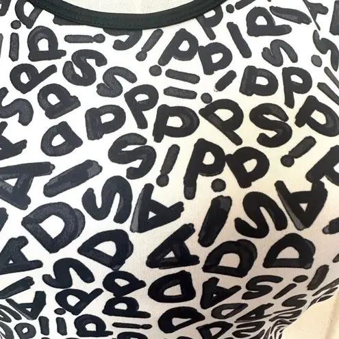 Adidas  Aeroready black and white leopard sports bra