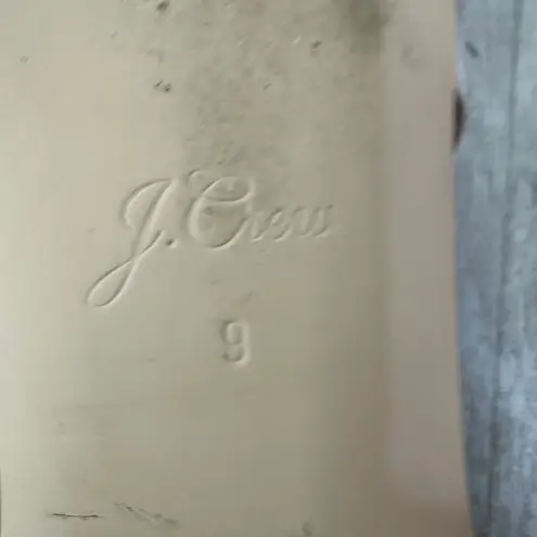 J.Crew  Anya slingback flats with bow in the color mauve blush Size 9