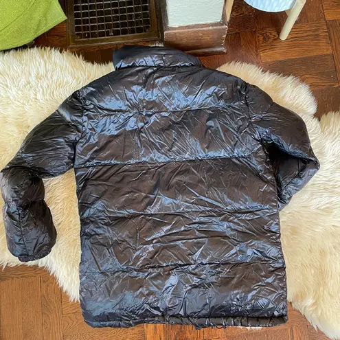 Michael Kors // Ultra Light Weight Down Puffer black down puffer red lined