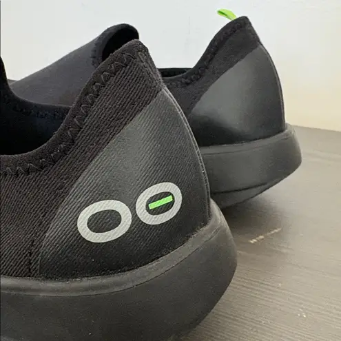 OOFOS 00mg eeZee Women's Closed Toe Canvas Shoe Black Size 7