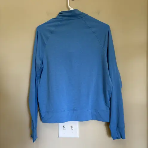 REI Coop Top Womens M Blue Active Pursuits Quarter
