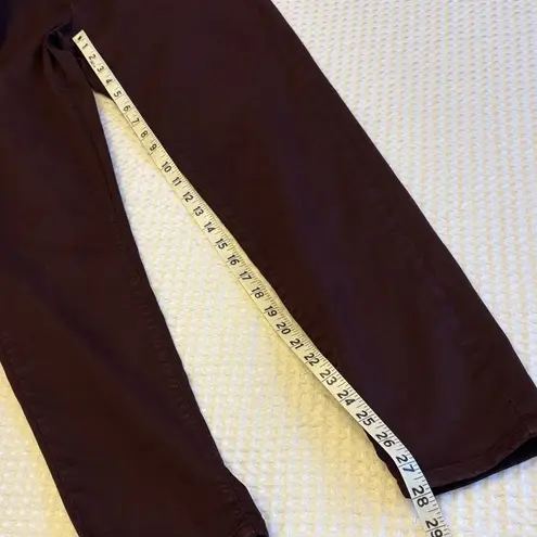 Buffalo David Bitton VALE Women's Size 6 Dark Burgundy Oxblood Skinny Jeans