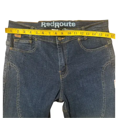Red Route London Motorcycle Jeans Women’s 10 Bootcut NWT (No Protectors) Blue