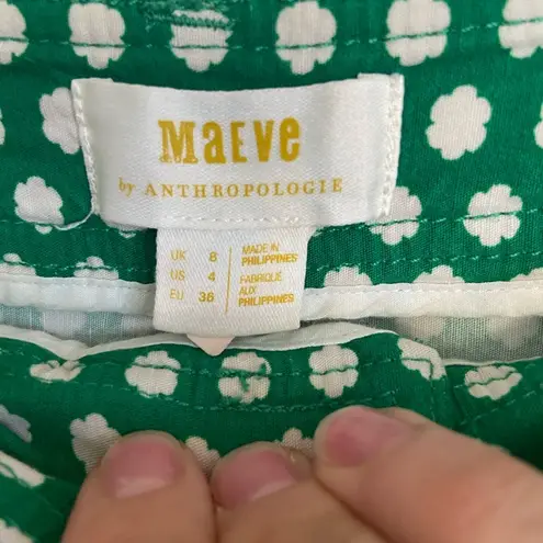 Maeve Colette Cropped Wide-Leg Pants SZ 4