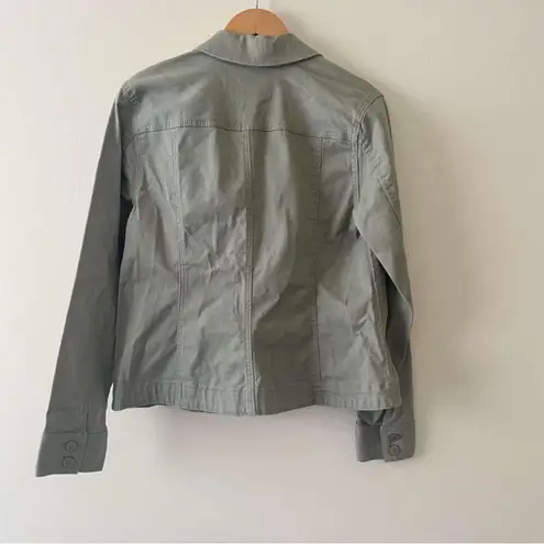 Charter Club Sage Green Utility Jacket