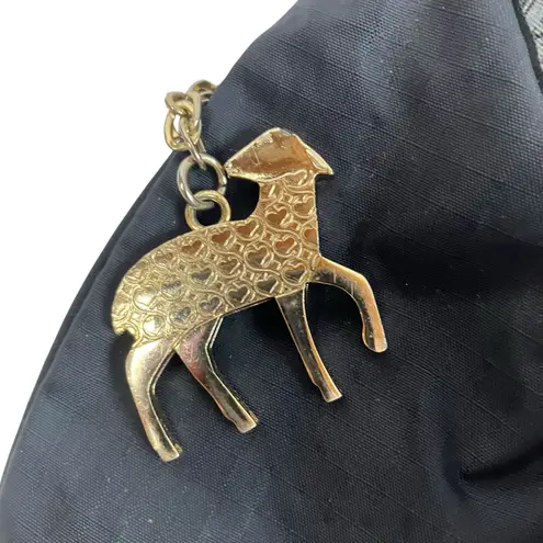 Lesportsac Gwen Stefani LAMB Hobo Black Rasta Shoulder Bag