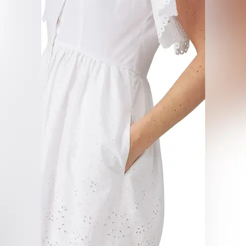 Rebecca Taylor La Vie Short Sleeve Eyelet Dress -