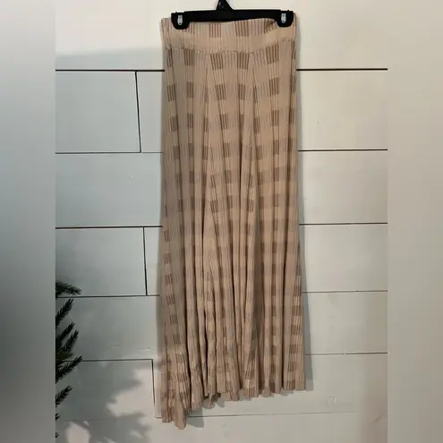 Lafayette 148 NEW YORK Gingham Responsible Matte Crepe Knit Asymmetric Skirt