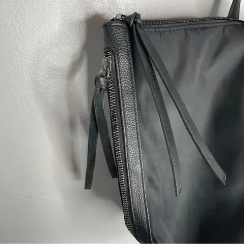 Botkier NEW YORK Black Zip Top Bag Purse Large Nylon Tote Handbag Basics Office