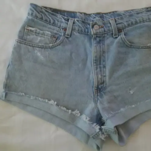 Levi's Vintage  550 RELAXED FIT SZ34 CUT OFF SHORTS