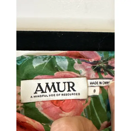 Amur Raven Silk Floral Off