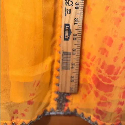 Soft Surroundings 2Pcs Sheer over dress and soft stretchy Cami dress M