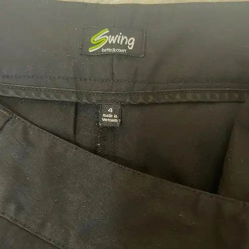 Women’s Swing black Bermuda shorts 4