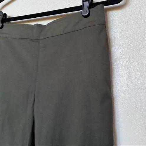Ecru Pull On Olive Skinny Leg Pants Size Small