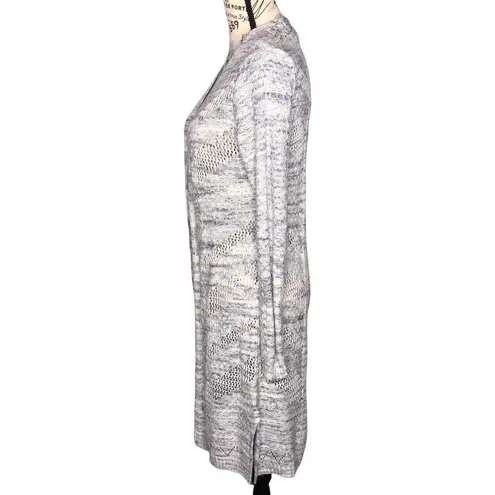 Love Ellie SMALL Anastasia Braid Detail Pointelle Duster Cardigan