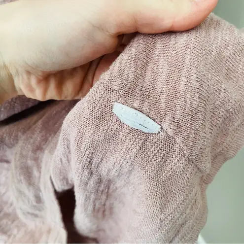 If It Were Me Long Sleeve Cowl Neck Top Pink Sz Small