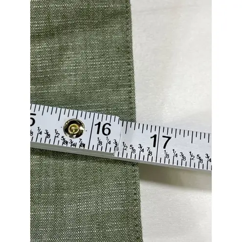 Sharagano SKU 7610 Womens Olive Green Utility Dress Size 12