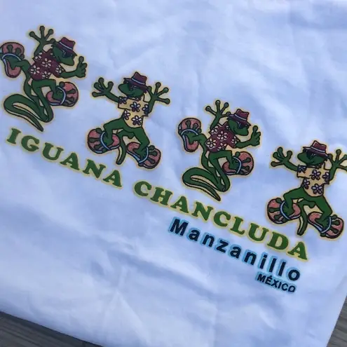 Iguanas Graphic tshirt Manzanillo new White Size M