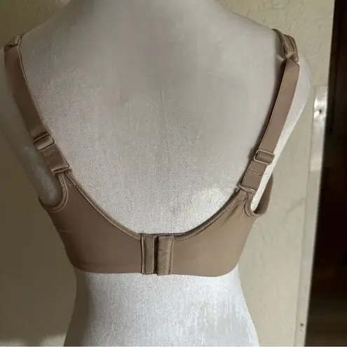 Bali One Smooth U Ultra Light Underwire Bra Nude Size 38DD Plus Size Tan