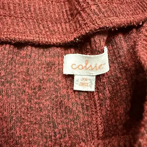 Colsie Women’s XS Maroon Sleep Lounge Ribbed Shorts