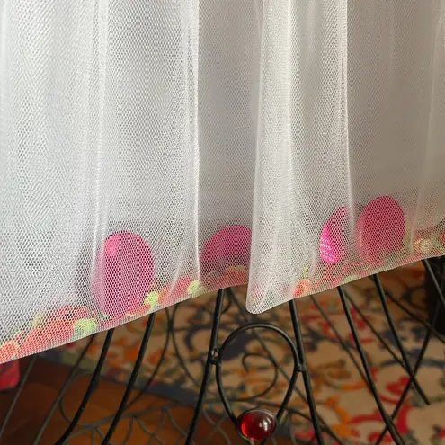 🩰🩰🩰BOGOHO 🩰🩰🩰Pink and White Lace Skirt/Tutu Pink Size M