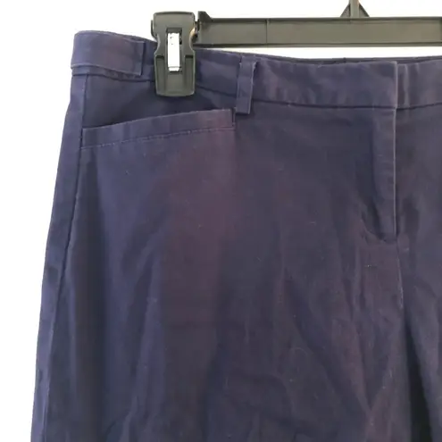 Laundry by Shelli Segal  Shorts Navy Blue Bermuda Shorts Sz 10 EUC Summer Preppy