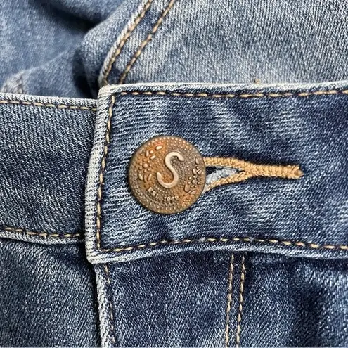 Sundance Primrose Jeans Distressed Medium Wash Low Rise Skinny Women’s Size 27